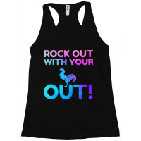 Rock Out Rooster Racerback Tank | Artistshot