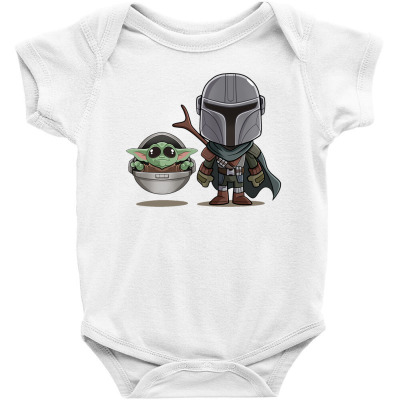 Baby Yoda Baby Bodysuit Designed By Miyako