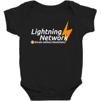 Uomo Lightning Network Baby Bodysuit | Artistshot