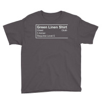 Green Linen Shirt Youth Tee | Artistshot