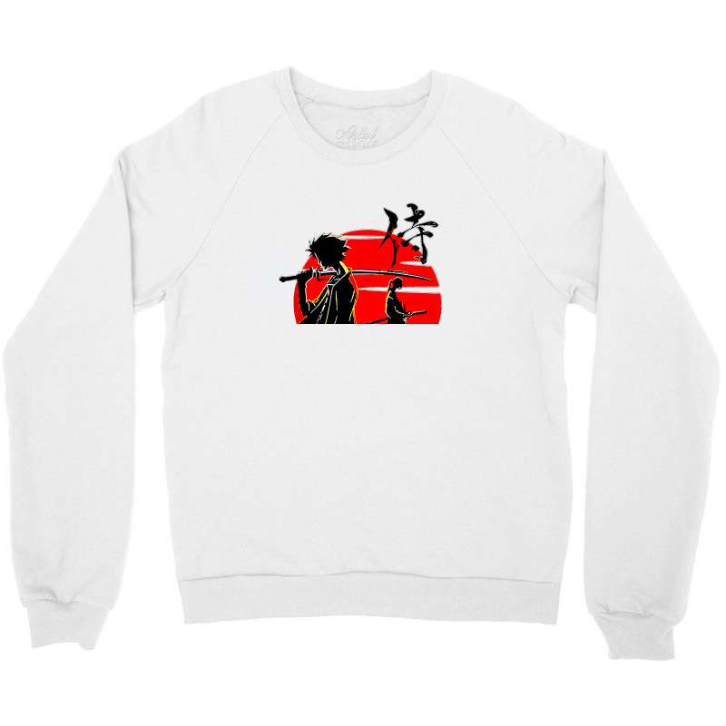 Anime Samurai Champloo Crewneck Sweatshirt by henry | Artistshot