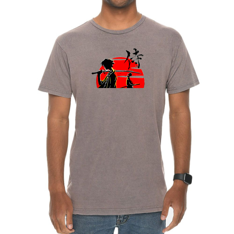 Anime Samurai Champloo Vintage T-Shirt by henry | Artistshot