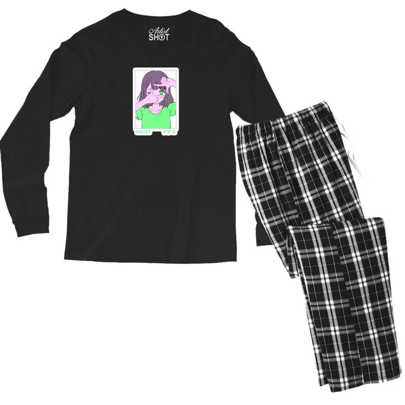 Elaina Wandering Witch The Journey Of Elaina Anime Fanart Black 100933 Men's Long Sleeve Pajama Set | Artistshot