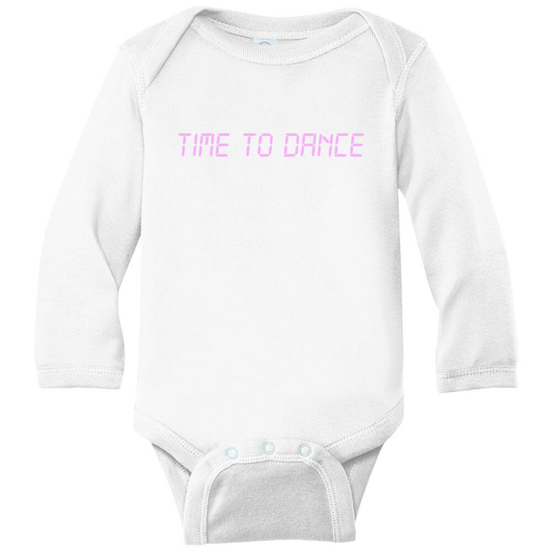 Time To Dance Long Sleeve Baby Bodysuit by dikokazei | Artistshot