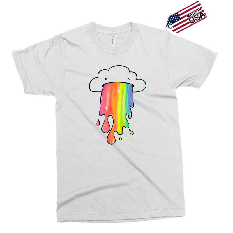 Cloud Overlay Rainbow Exclusive T-shirt by dikokazei | Artistshot