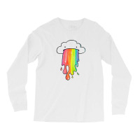 Cloud Overlay Rainbow Long Sleeve Shirts | Artistshot