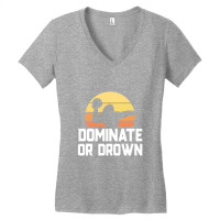 Dominate Or Drown Vintage Water Polo Shirts For Boys Men Women's V-neck T-shirt | Artistshot