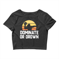 Dominate Or Drown Vintage Water Polo Shirts For Boys Men Crop Top | Artistshot