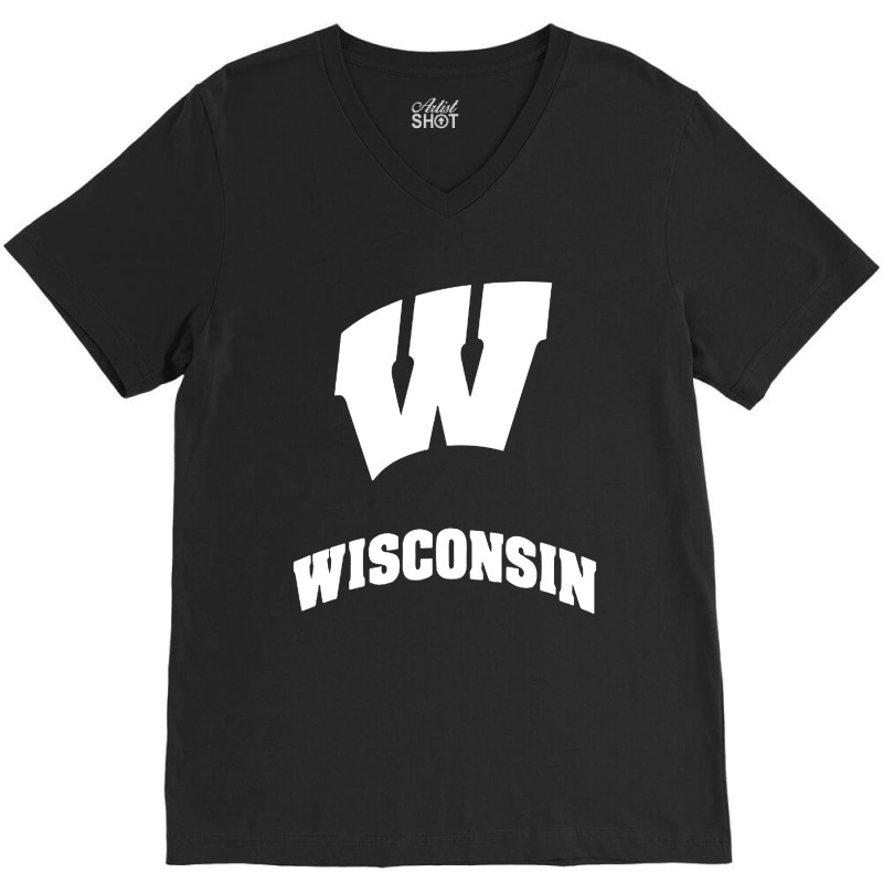 Badgers, Wisconsin V-neck Tee | Artistshot