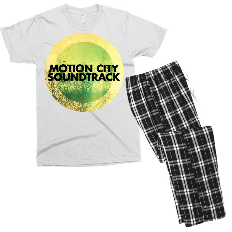 Motion City Soundtrack   Go   Official Merchandise T Shirt Men's T-shirt Pajama Set | Artistshot