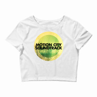 Motion City Soundtrack   Go   Official Merchandise T Shirt Crop Top | Artistshot