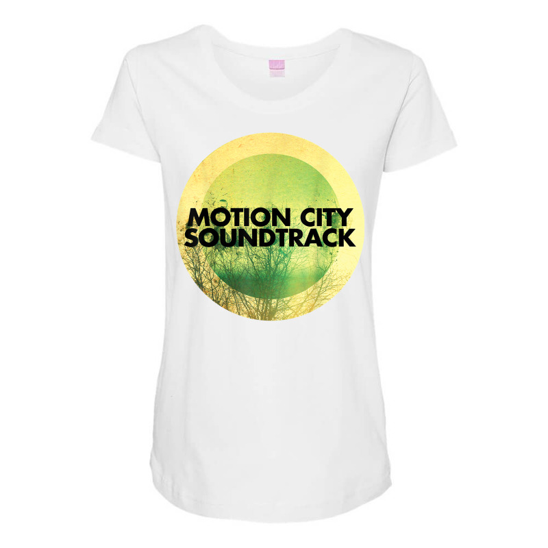 Motion City Soundtrack   Go   Official Merchandise T Shirt Maternity Scoop Neck T-shirt by webberoliveria | Artistshot