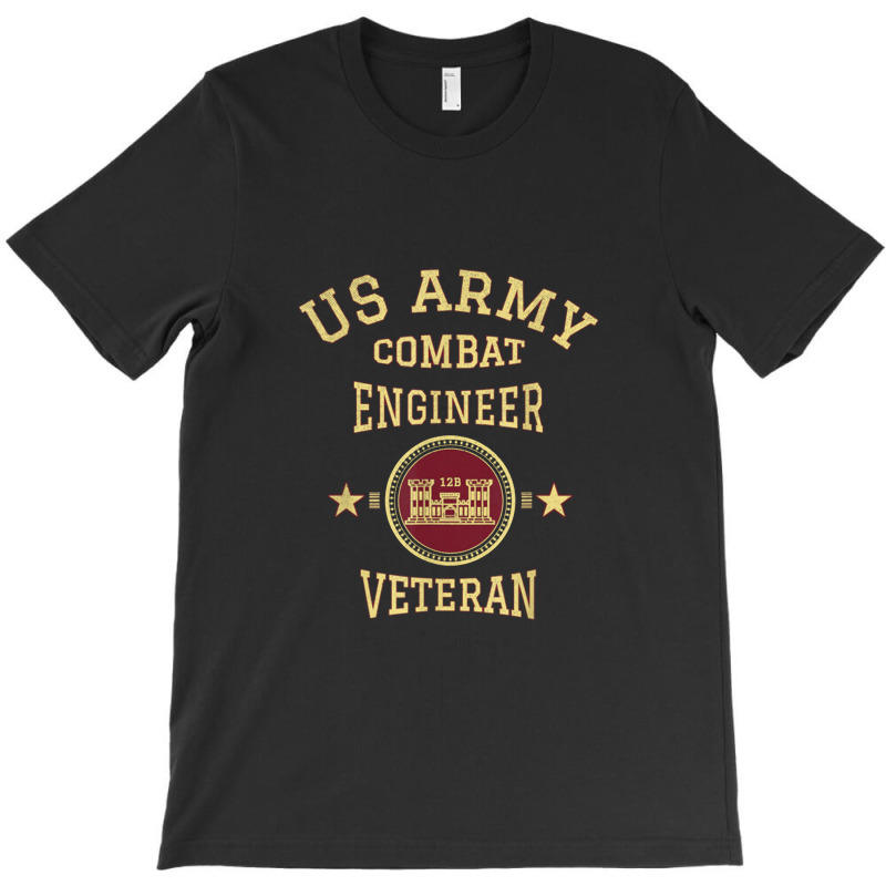 Us Army Combat Engineer Combat Engineer Veteran Gift T-Shirt by jeniperlopes | Artistshot