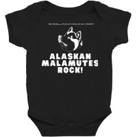 Alaskan Malamutes T  Shirt Alaskan Malamutes Rock T  Shirt Baby Bodysuit | Artistshot