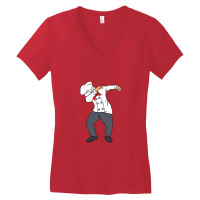 Dabbing Chef T Shirt Funny Chief Cook Profession Gift Women's V-neck T-shirt | Artistshot