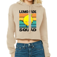 Lemonade Squad For Stand Boss Lemon Juice Summer Cropped Hoodie | Artistshot