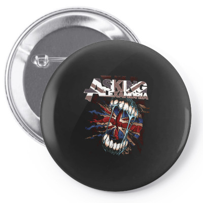 Asking Alexandria Flag Pin-back Button Designed By Wildern