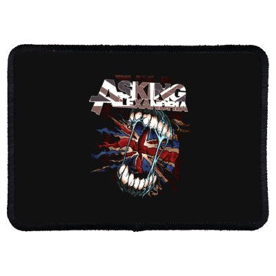 Asking Alexandria Flag Rectangle Patch Designed By Wildern