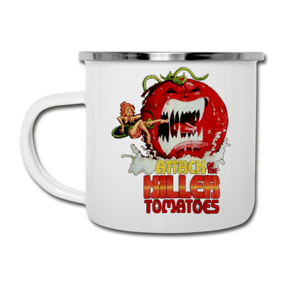 Attack Of The Killer Tomatoes Camper Cup Designed By Wildern
