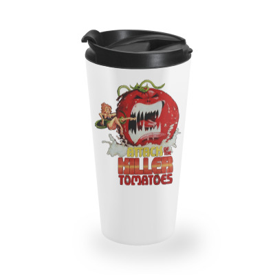 Attack Of The Killer Tomatoes Travel Mug Designed By Wildern