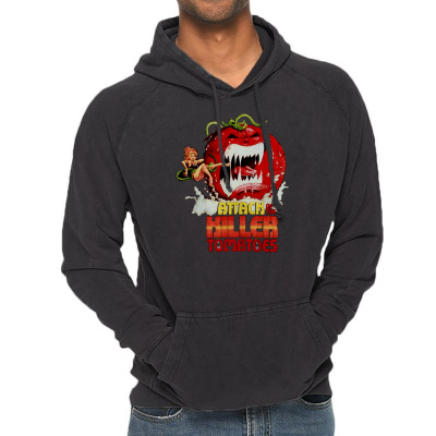Attack Of The Killer Tomatoes Vintage Hoodie Designed By Wildern