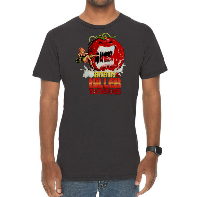 Attack Of The Killer Tomatoes Vintage T-shirt Designed By Wildern