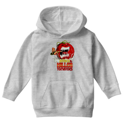 Attack Of The Killer Tomatoes Youth Hoodie Designed By Wildern