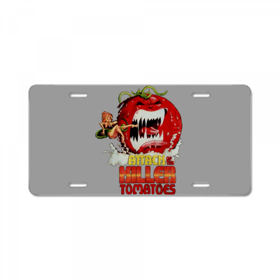 Attack Of The Killer Tomatoes License Plate Designed By Wildern