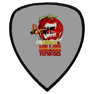 Attack Of The Killer Tomatoes Shield S Patch Designed By Wildern