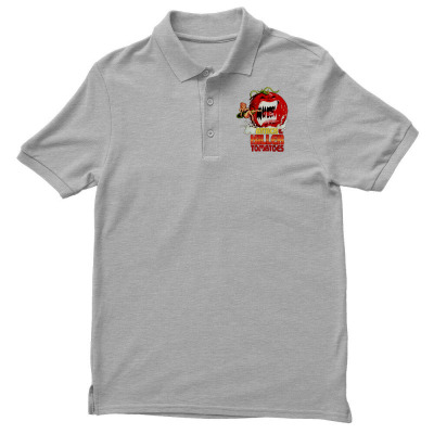 Attack Of The Killer Tomatoes Men's Polo Shirt Designed By Wildern