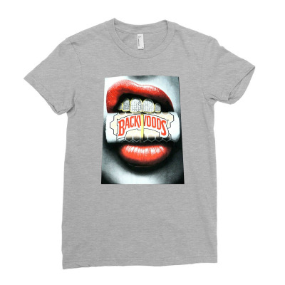 Backwoods Grillz Ladies Fitted T-shirt Designed By Wildern