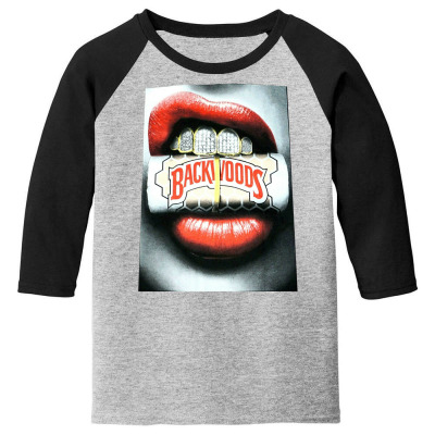 Backwoods Grillz Youth 3/4 Sleeve Designed By Wildern