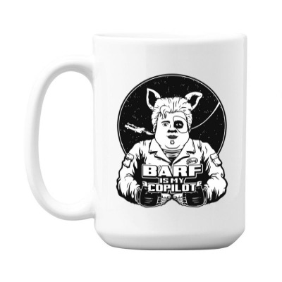 Barf Is My Copilot 15 Oz Coffee Mug Designed By Wildern