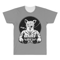 Barf Is My Copilot All Over Men's T-shirt | Artistshot