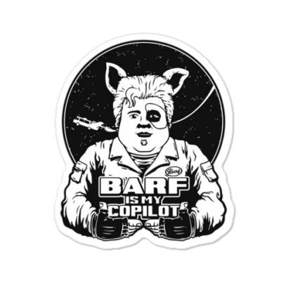Barf Is My Copilot Sticker Designed By Wildern
