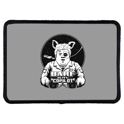 Barf Is My Copilot Rectangle Patch Designed By Wildern