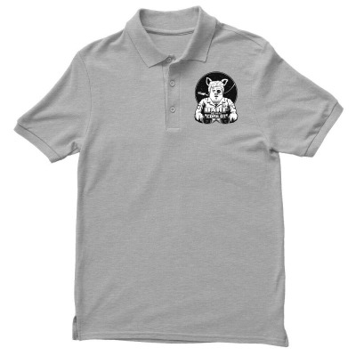 Barf Is My Copilot Men's Polo Shirt Designed By Wildern