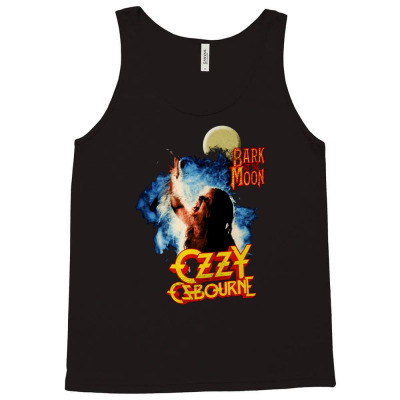 Bark At The Moon Tank Top Designed By Wildern