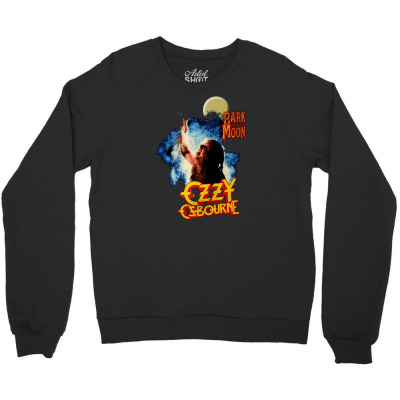 Bark At The Moon Crewneck Sweatshirt Designed By Wildern