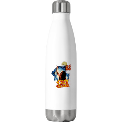 Bark At The Moon Stainless Steel Water Bottle Designed By Wildern