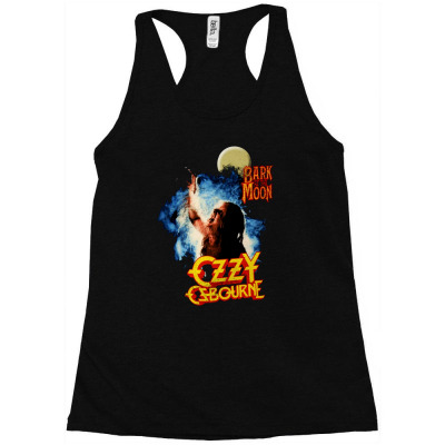 Bark At The Moon Racerback Tank Designed By Wildern