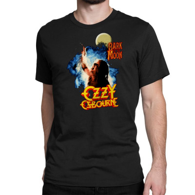 Bark At The Moon Classic T-shirt Designed By Wildern