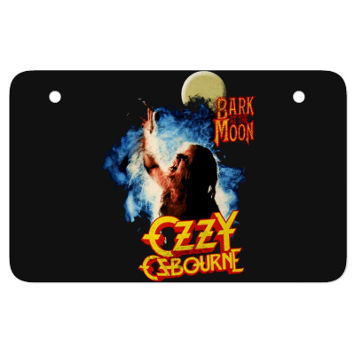 Bark At The Moon Atv License Plate Designed By Wildern
