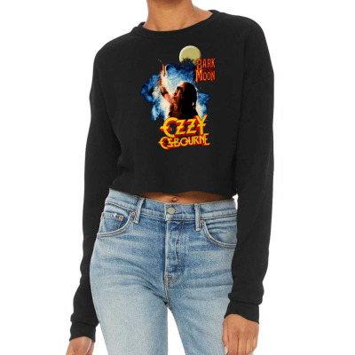 Bark At The Moon Cropped Sweater Designed By Wildern