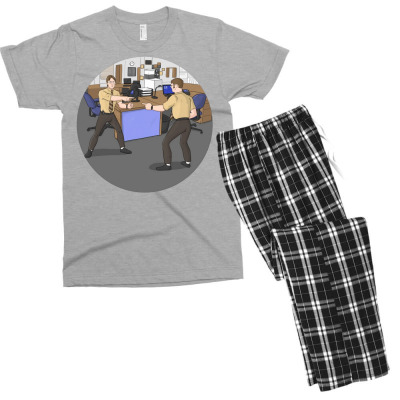 Bears Beets Battlestar Men's T-shirt Pajama Set Designed By Wildern
