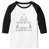 Diabetic Shirt Type 2 Diabetes Disease Injection Gift Idea Youth 3/4 Sleeve | Artistshot