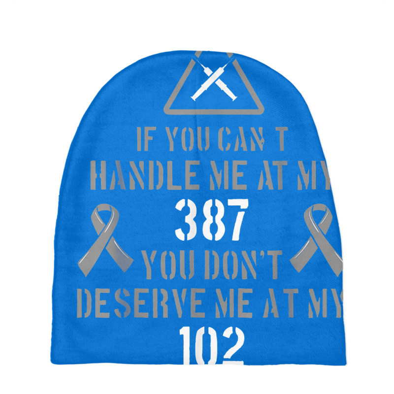 Diabetic Shirt Type 2 Diabetes Disease Injection Gift Idea Baby Beanies | Artistshot