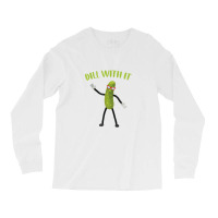 Dill With It Funny Pickle Long Sleeve Shirts | Artistshot