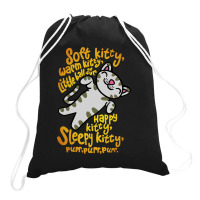 Soft Kitty Warm Kitty Drawstring Bags | Artistshot