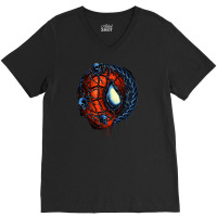 Emblem Of The Spider V-neck Tee | Artistshot